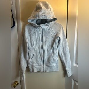 Lululemon Athletica Light Gray Hoodie